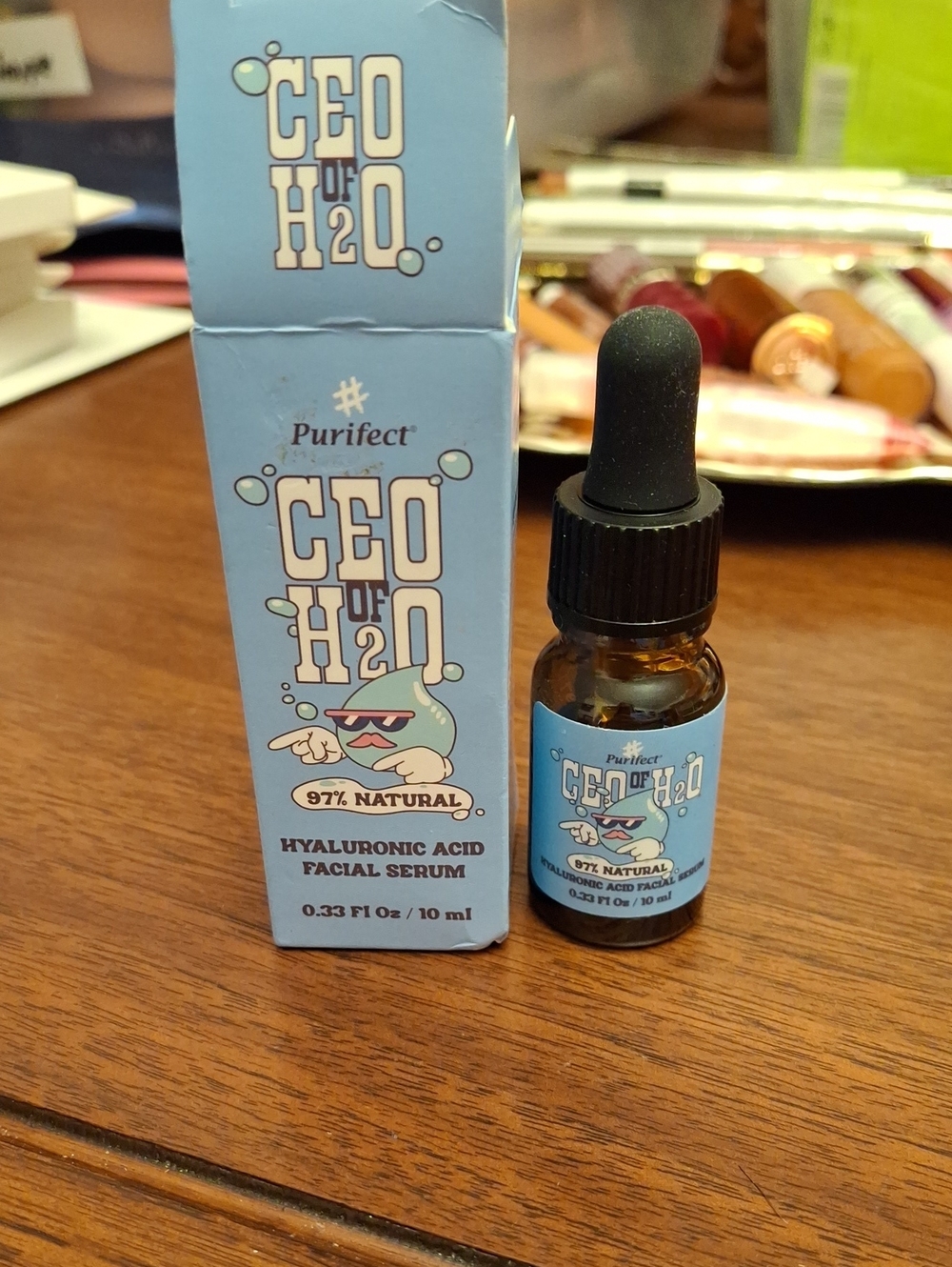 Purifect CEO of H2O Hyaluronic Acid Facial Serum 10ml New